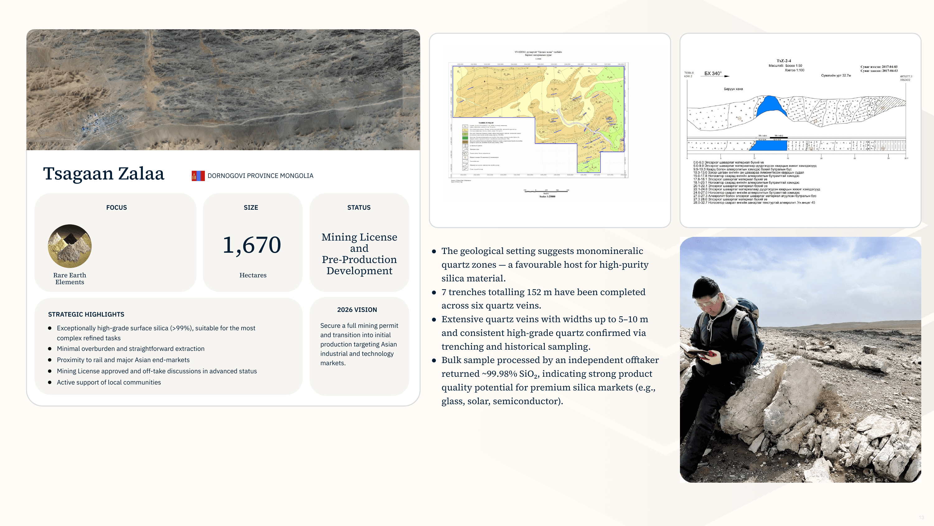 Investor presentation slide 13 of 19